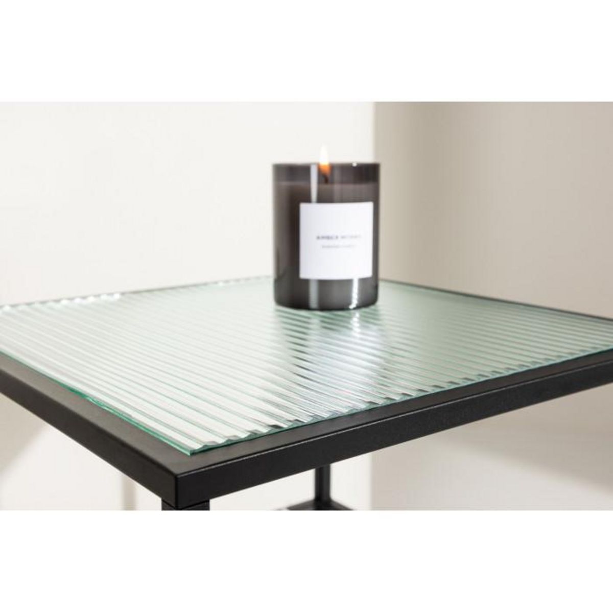 Paris Prix Table d'Appoint Design  Sao Paulo  55cm Noir
