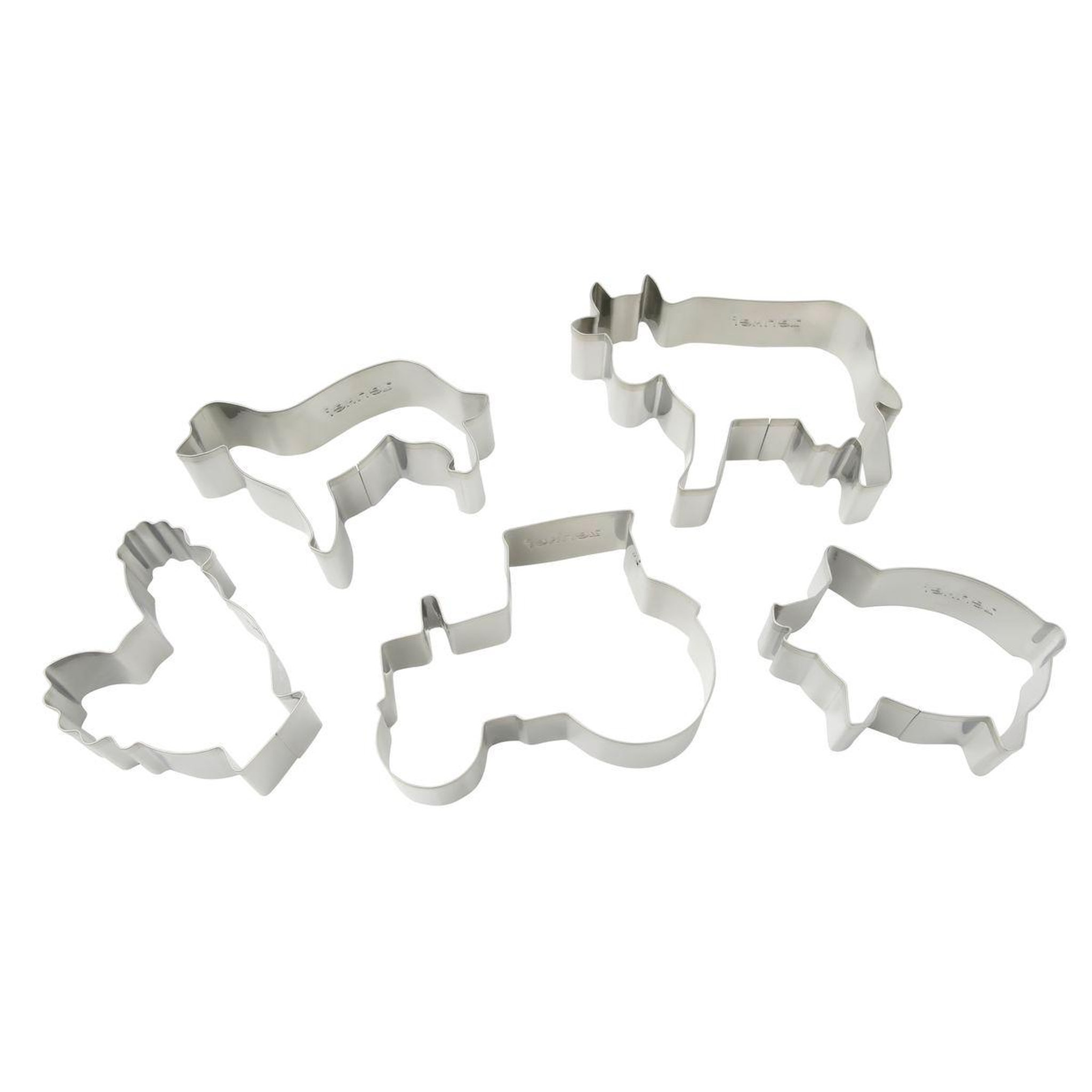 ZENKER Lot de 5 emporte-pièces autour de la ferme zenker