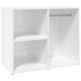 Voir la diapositive 2 : VIDAXL Armoire de dressing Blanc brillant 80x40x65cm Bois d'ingenierie