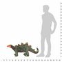 Voir la diapositive 4 : VIDAXL Jouet en peluche Dinosaure Stegosaurus Vert et orange XXL