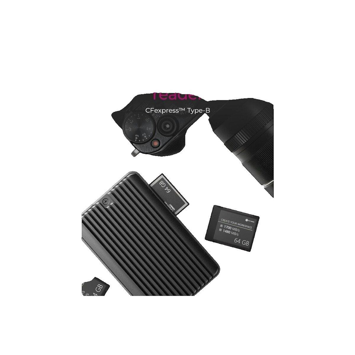 Icy Box Boîtier externe pour disques SSD ICY BOX IB-CR601M-C31 Aluminium