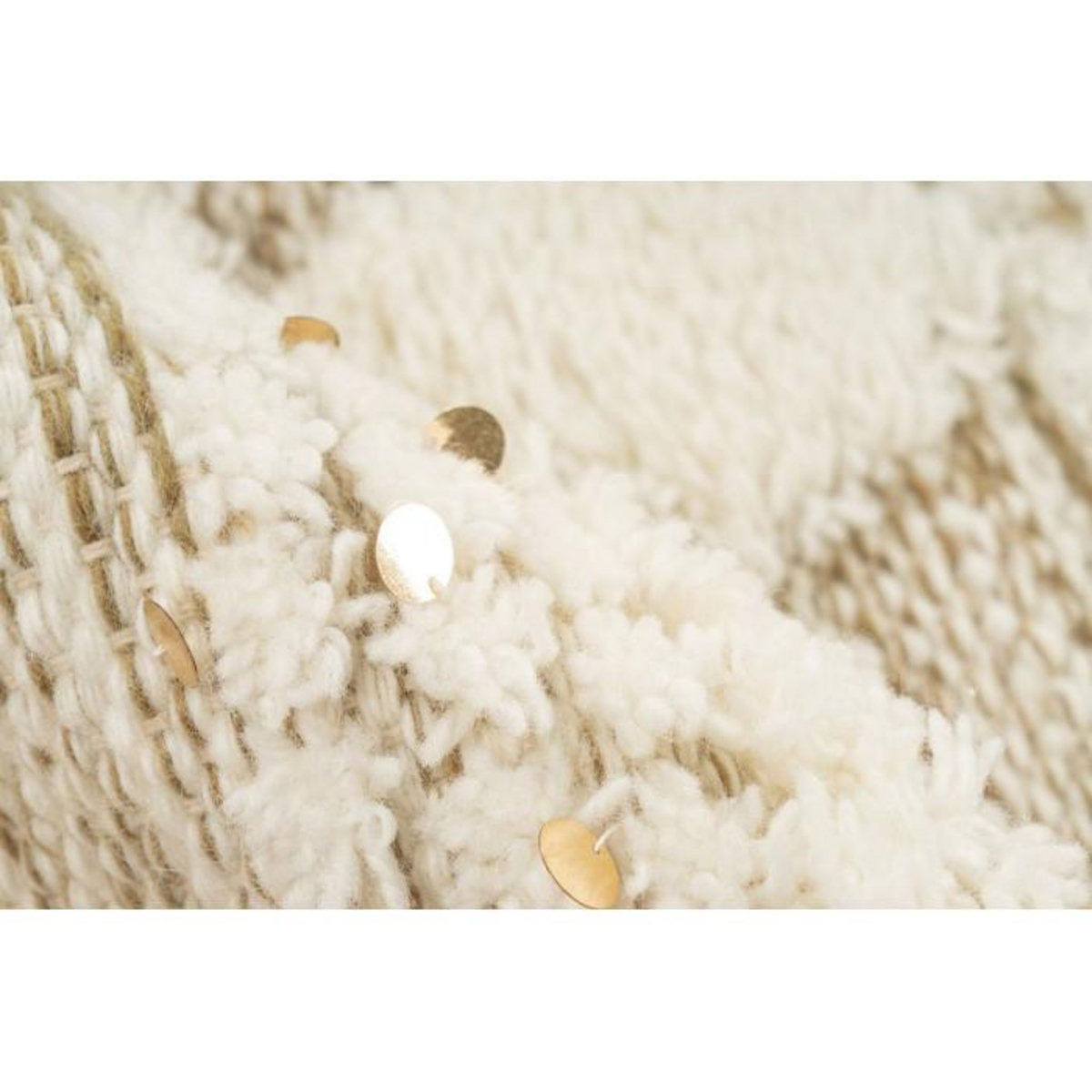 Paris Prix Tapis Bohème Tissé Fait à la Main  Bohist  Crème & Kaki