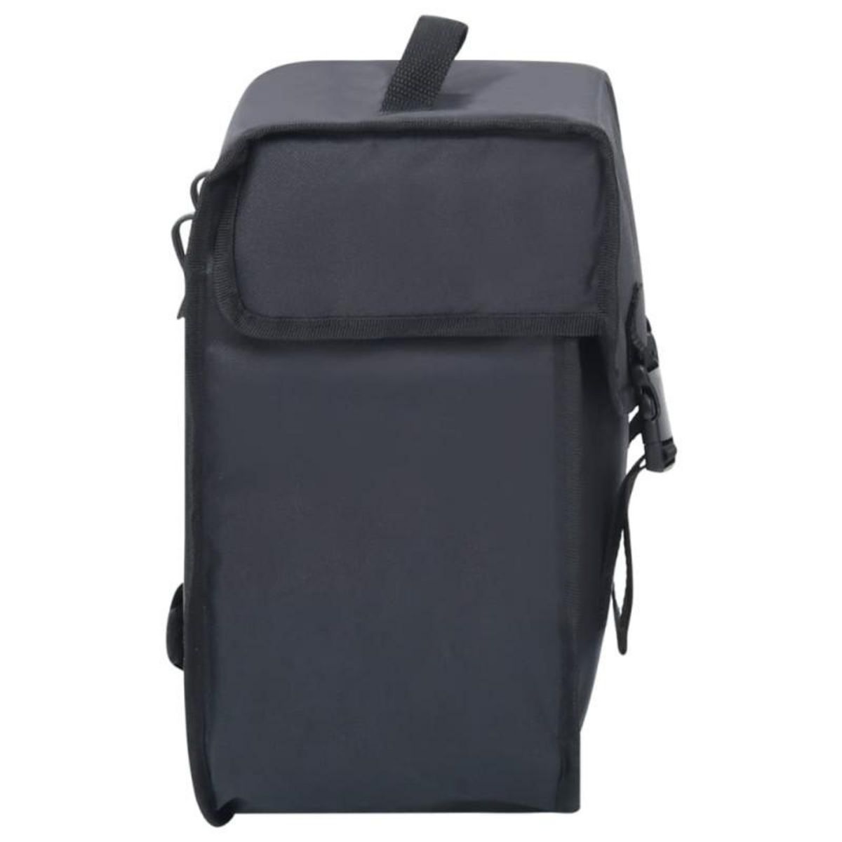 VIDAXL Sac de vélo simple pour porte bagages étanche 21 L Noir