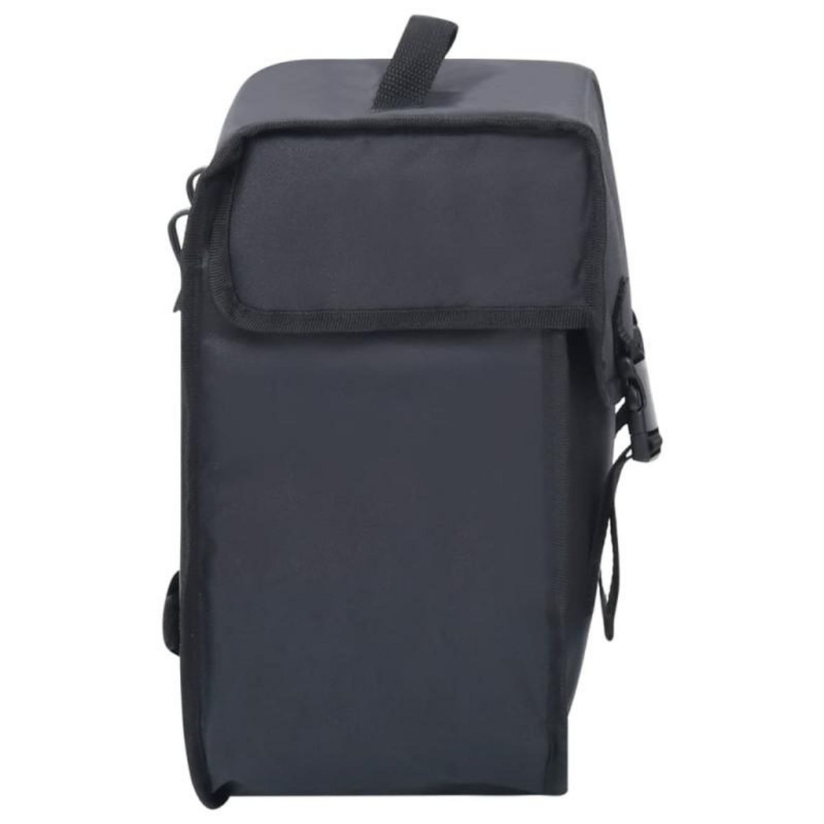 VIDAXL Sac de vélo simple pour porte bagages étanche 21 L Noir