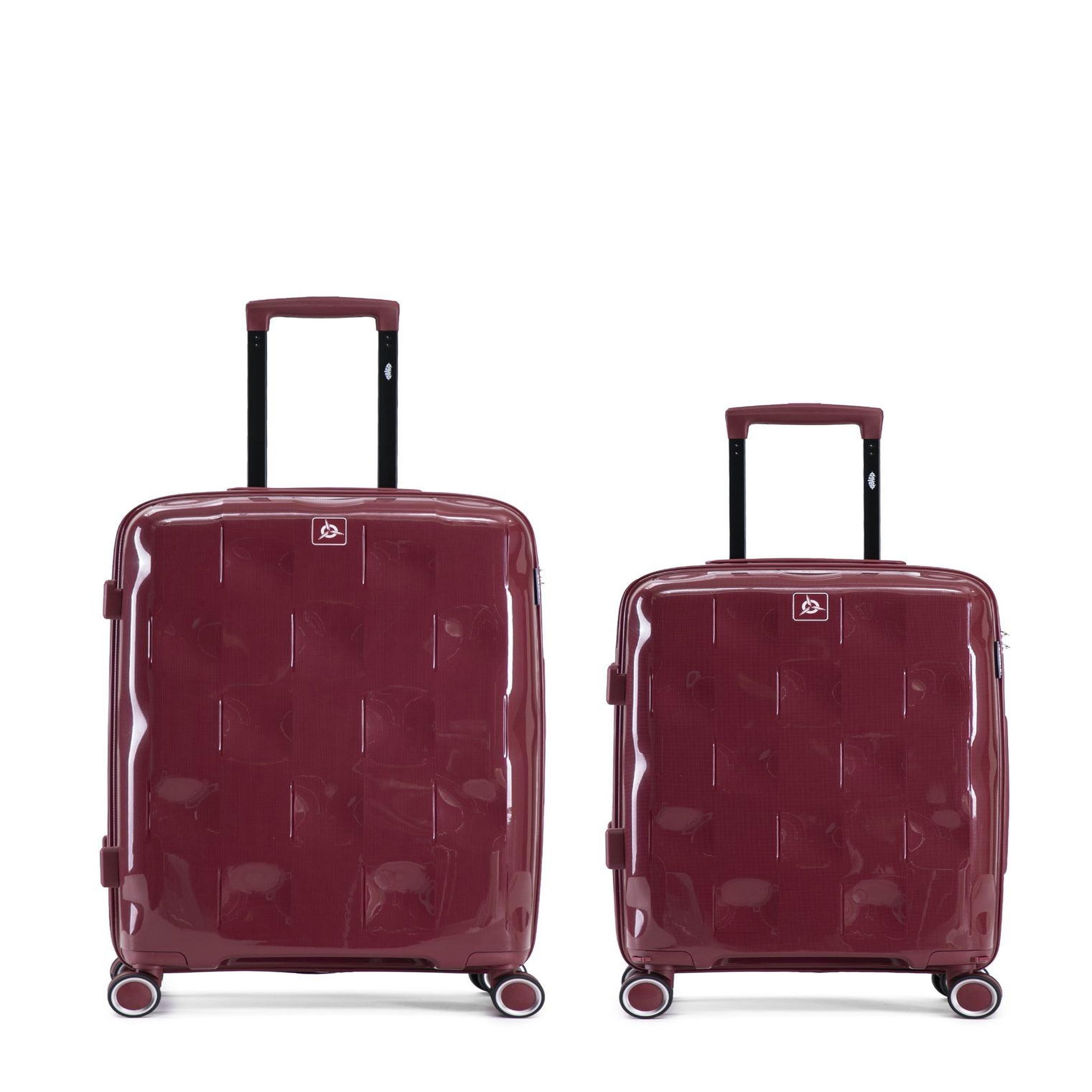 OBAGO Lot de 2 Valises Rigides Taille Moyenne et Cabine AQUILA