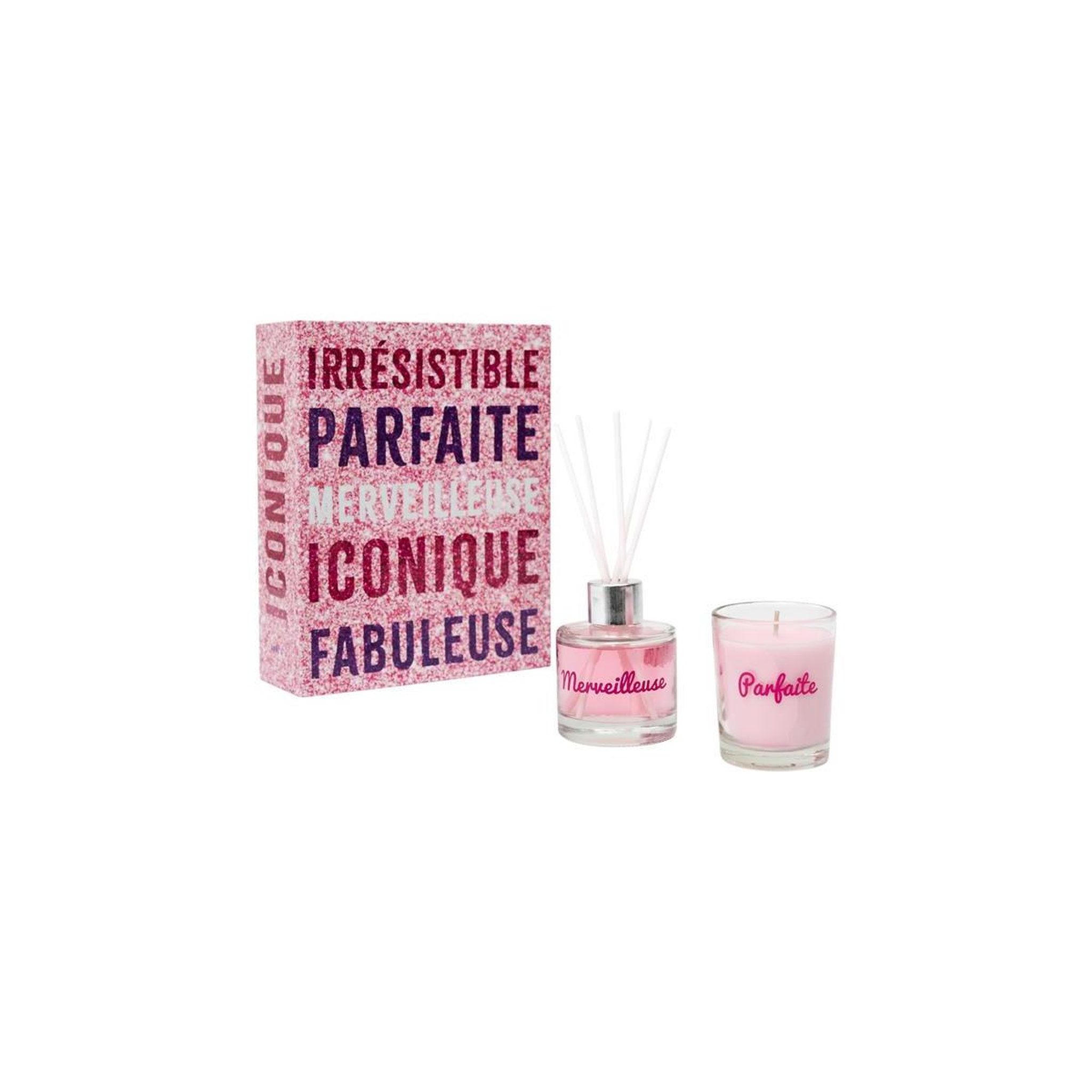 The concept Factory Coffret Senteur Parfumée  Paillette  18cm Framboise & Fruits Rouges