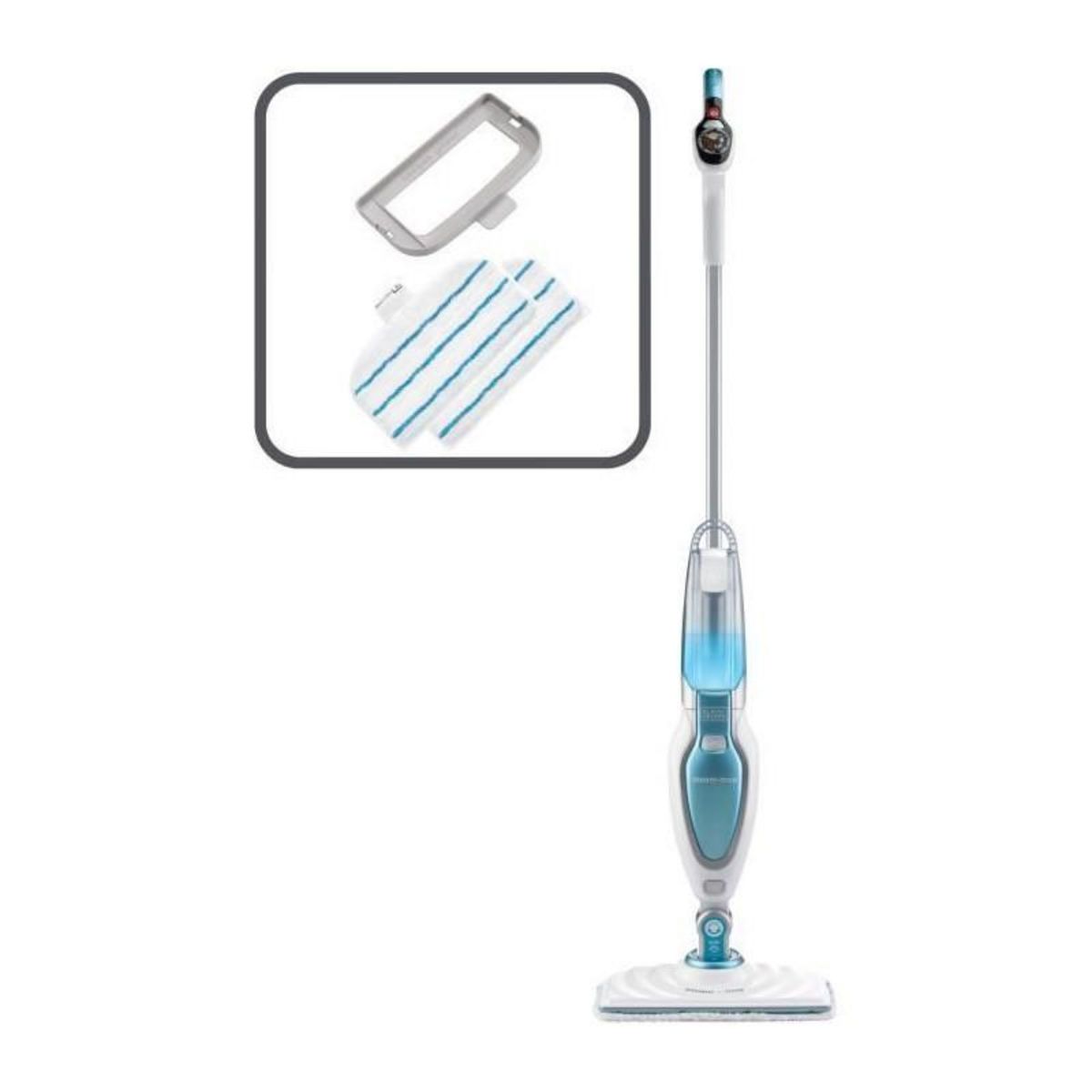 Black et Decker BLACK + DECKER - FSM16CD-QS - Balai nettoyeur vapeur - 1600W