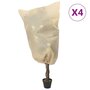 Voir la diapositive 1 : VIDAXL Housses de protection pour plantes avec cordon de serrage 4 pcs