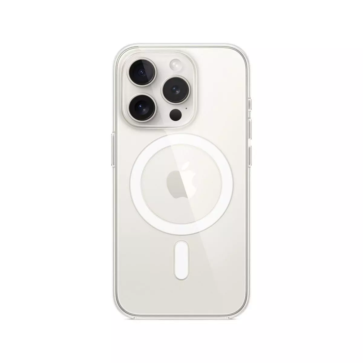 APPLE Coque iPhone 15 Pro MagSafe transparente