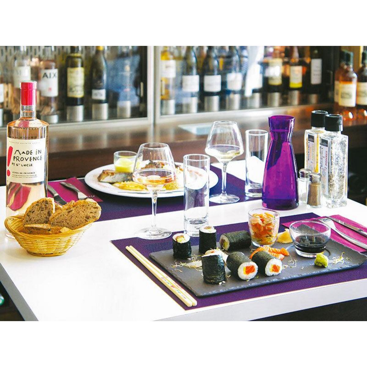 Smartbox Repas gourmands 3 plats à Aix-en-Provence - Coffret Cadeau Gastronomie