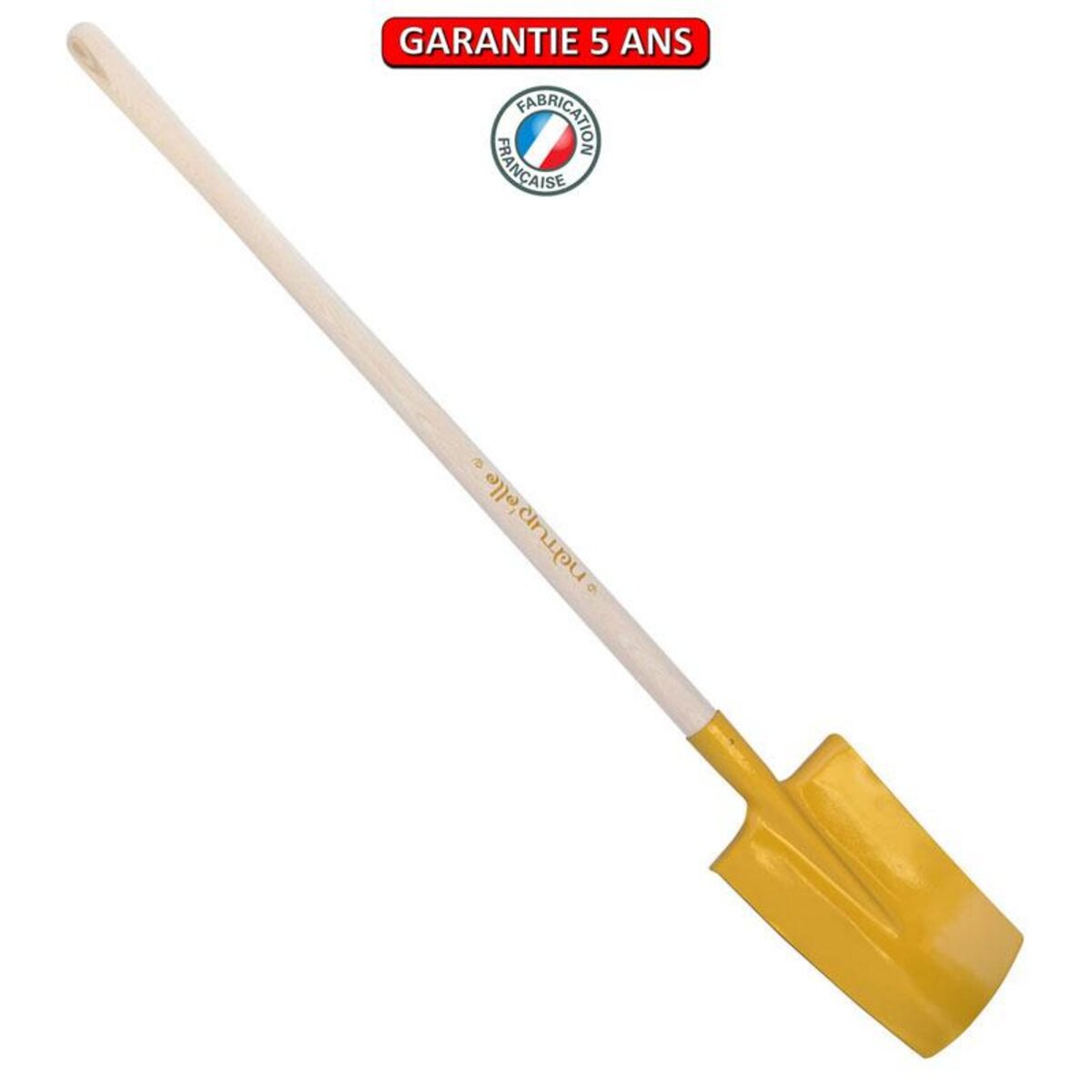 OUTILS PERRIN Bêche standard manche pomme 105cm- Bêche 28cm -Miel