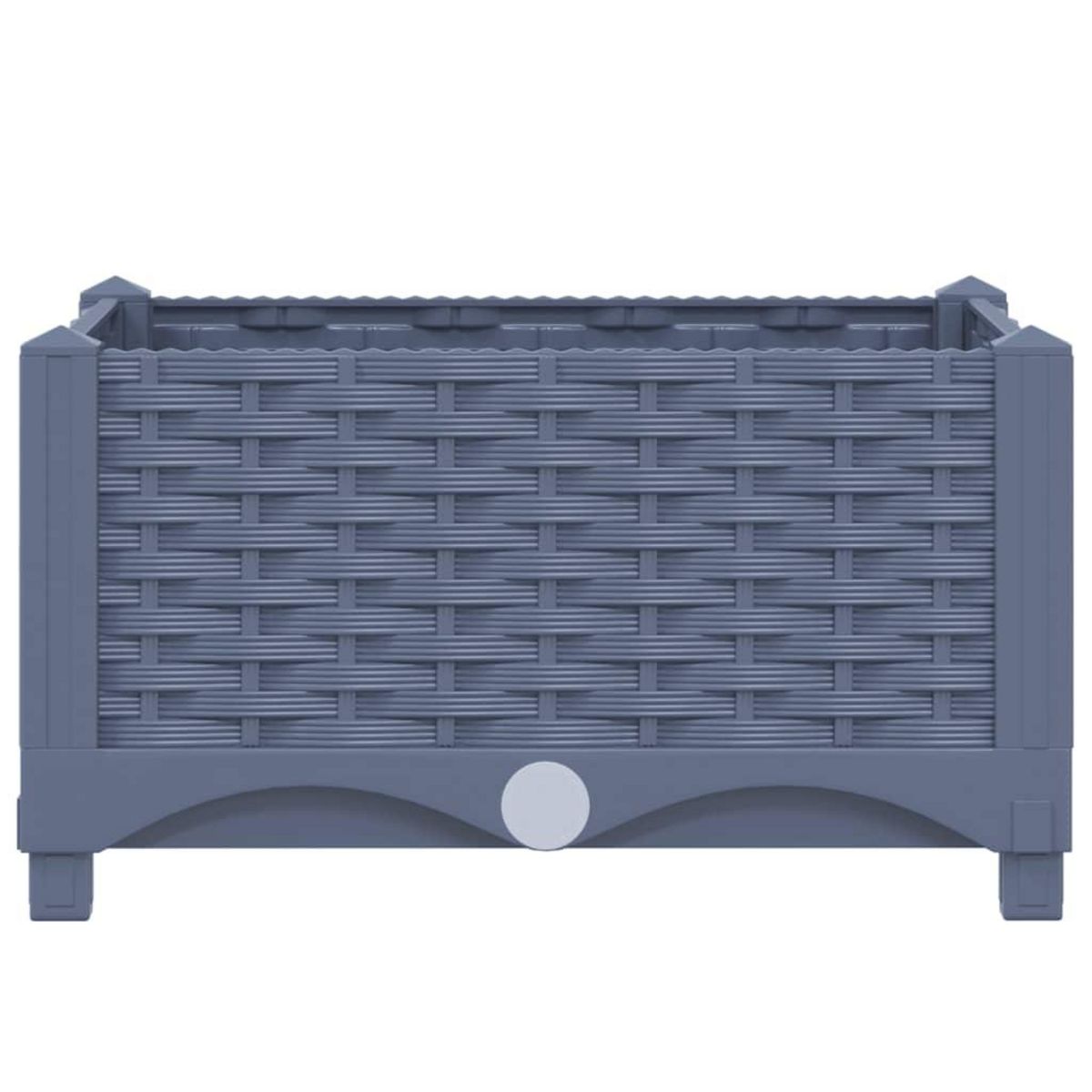 VIDAXL Lit sureleve 40x40x23 cm Polypropylene