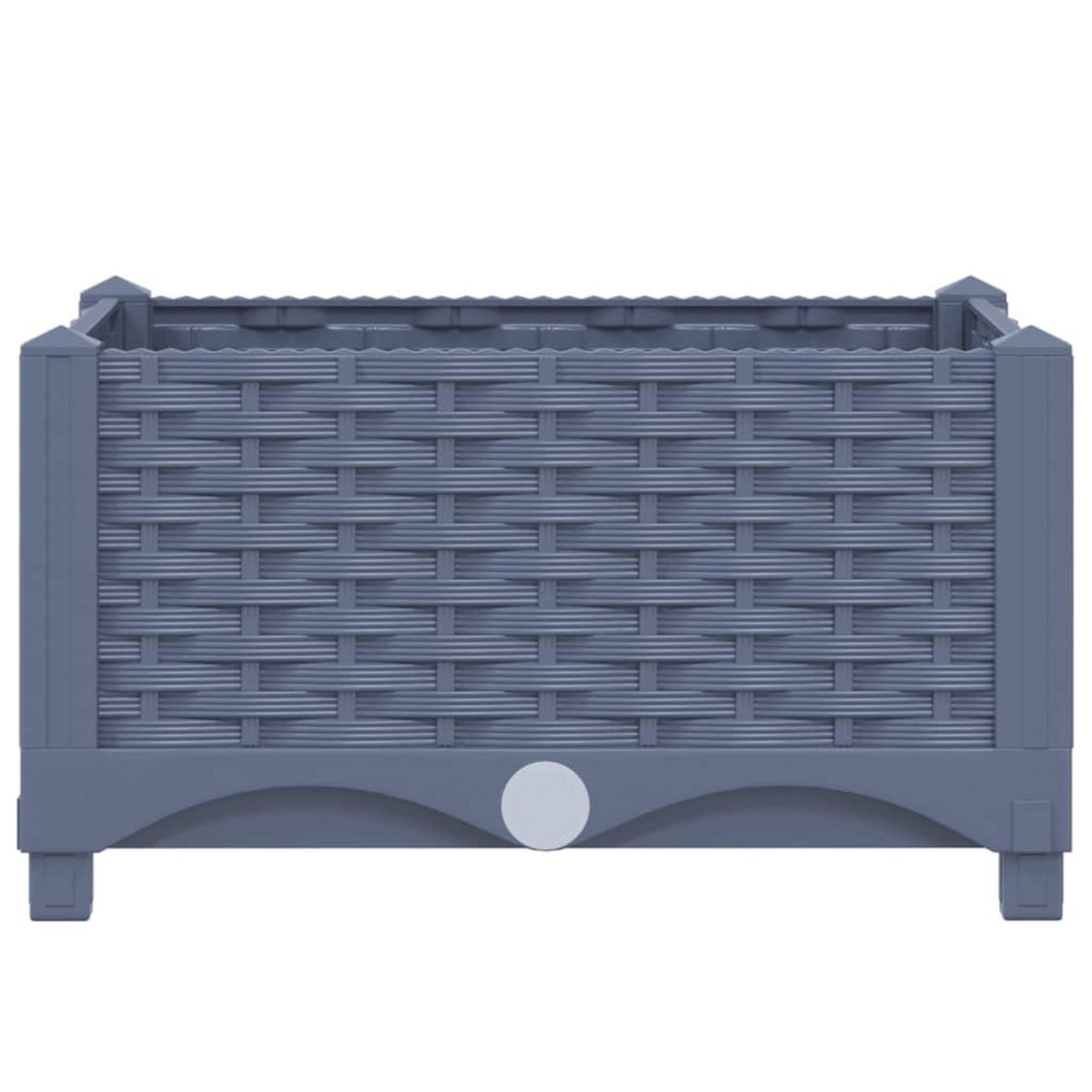 VIDAXL Lit sureleve 40x40x23 cm Polypropylene