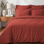 Voir la diapositive 2 : Sensei Maison Housse de couette en percale coton SOFT PERCALE