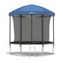 Voir la diapositive 4 : JUMP4FUN Tente cabane pour trampoline 6FT-185cm - Bleu