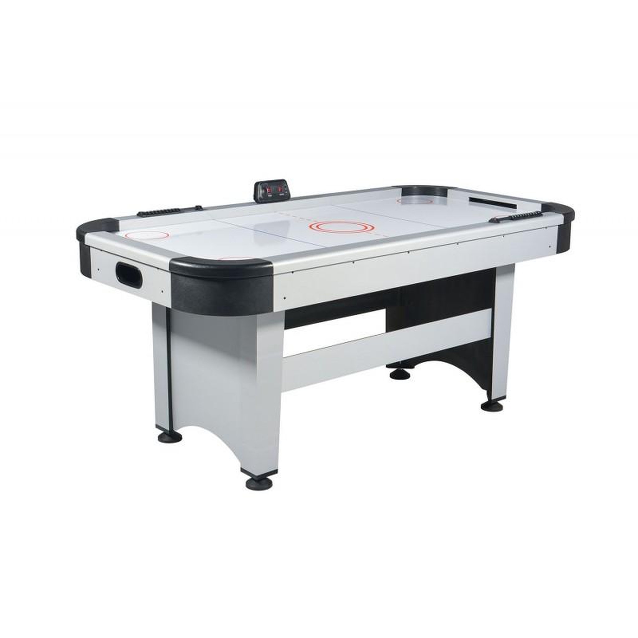 Voir la diapositive 1 : PLAY4FUN Table de Air Hockey Deluxe avec système Airflow 185 x 94cm