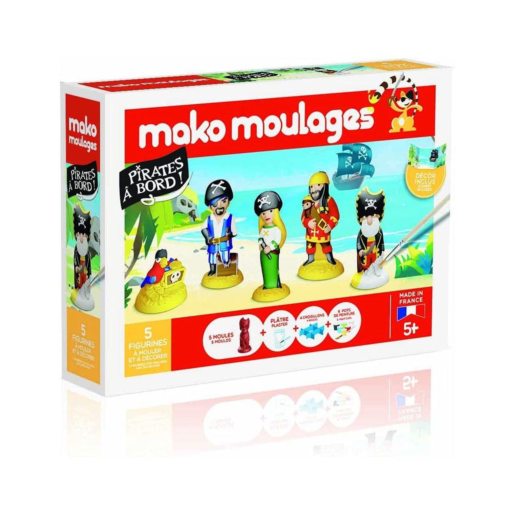 Mako Creations Mako moulages pirates a bord