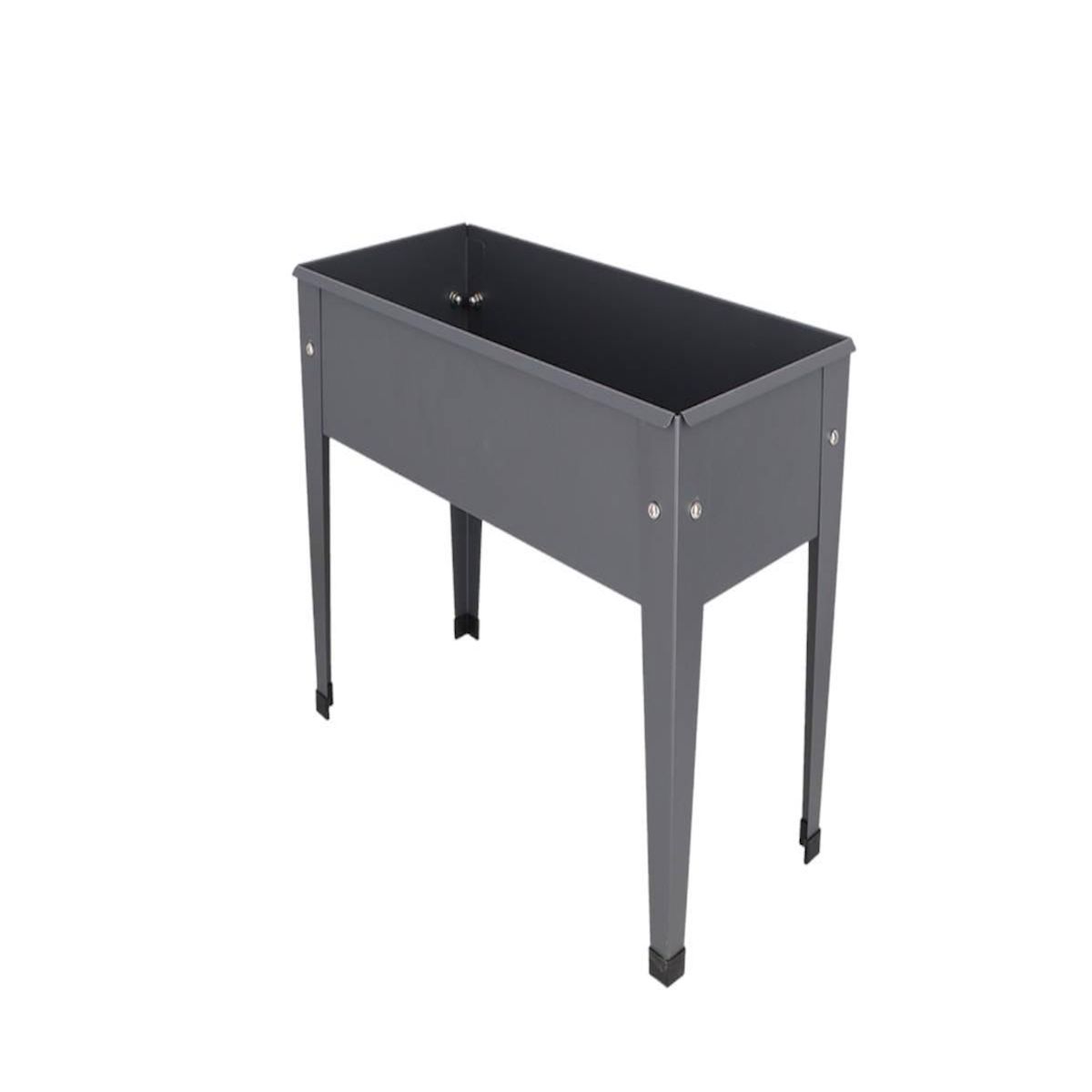 ESSCHERT DESIGN Carré potager en métal anthracite S - Esschert Design