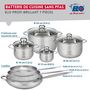 Voir la diapositive 2 : ELO Ensemble de 3 Poêles de cuisson 24, 28 et 32 cm et 4 faitouts 12, 16, 20 et 24 cm Elo Profi Brillant