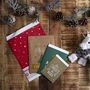Voir la diapositive 6 : Paris Prix Lot de 4 Pochettes Cadeaux  Noël  30cm Multicolore