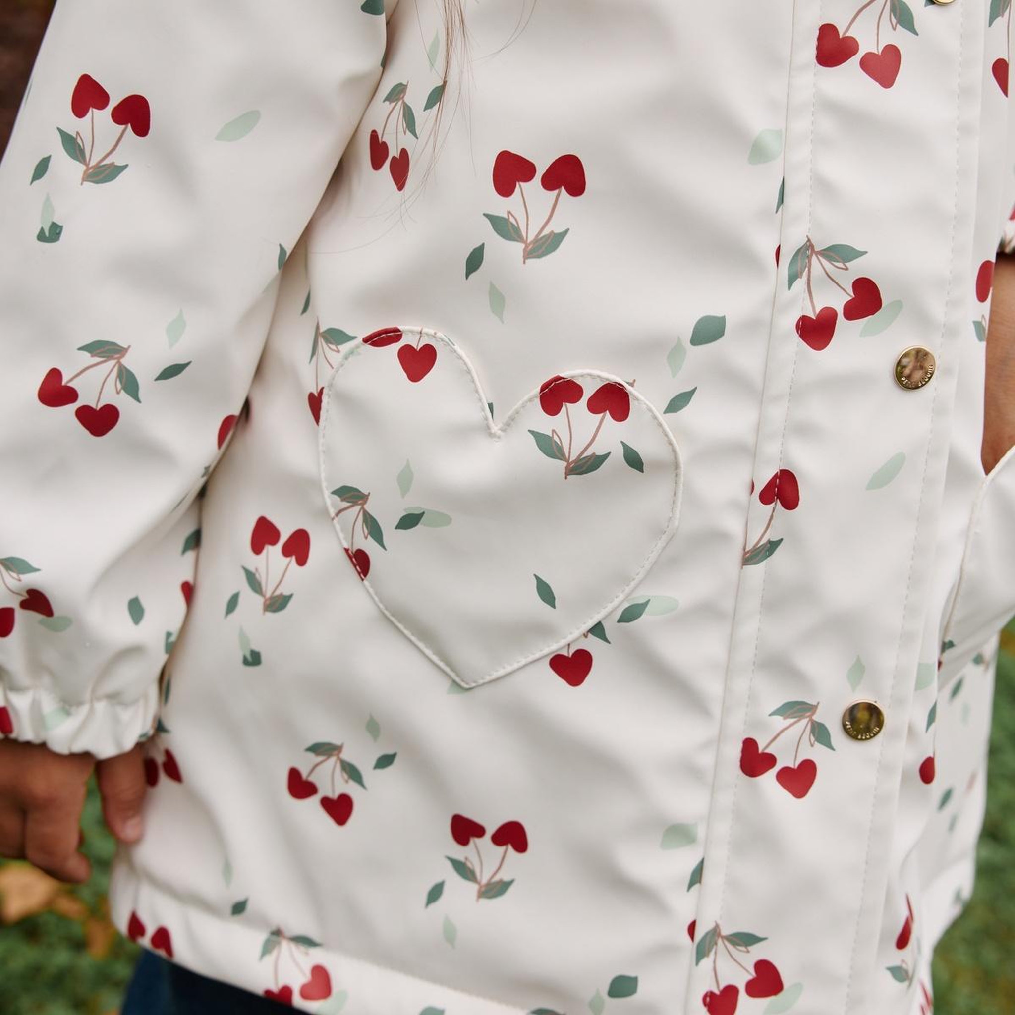 Voir la diapositive 5 : PETIT BEGUIN Manteau enfant imperméable doublé sherpa avec capuche Louise