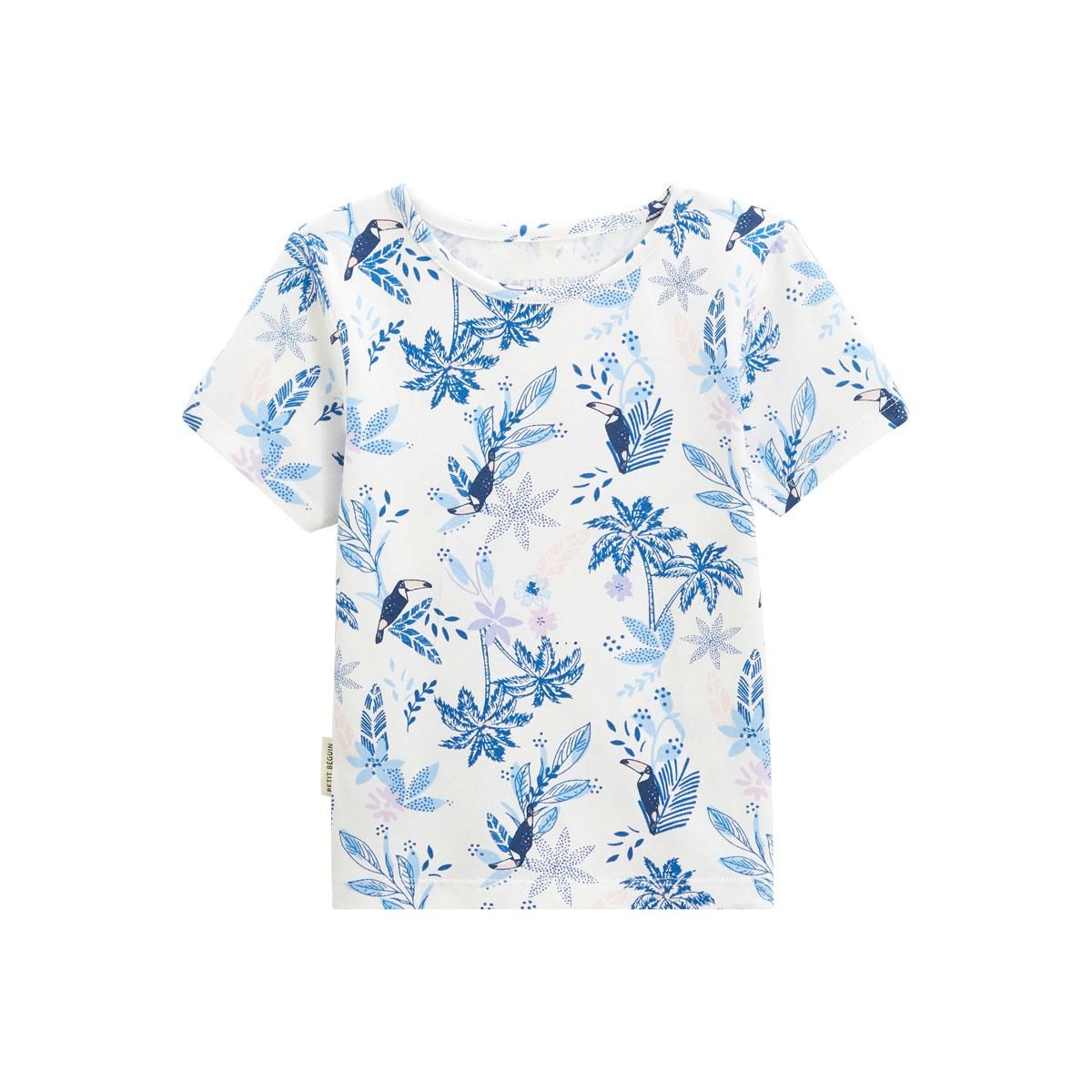 Petit Béguin Lot de 2 t-shirts bébé Moorea