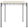 Voir la diapositive 3 : VIDAXL Auvent creme 2x2,3 m 180 g/m^2 tissu et acier