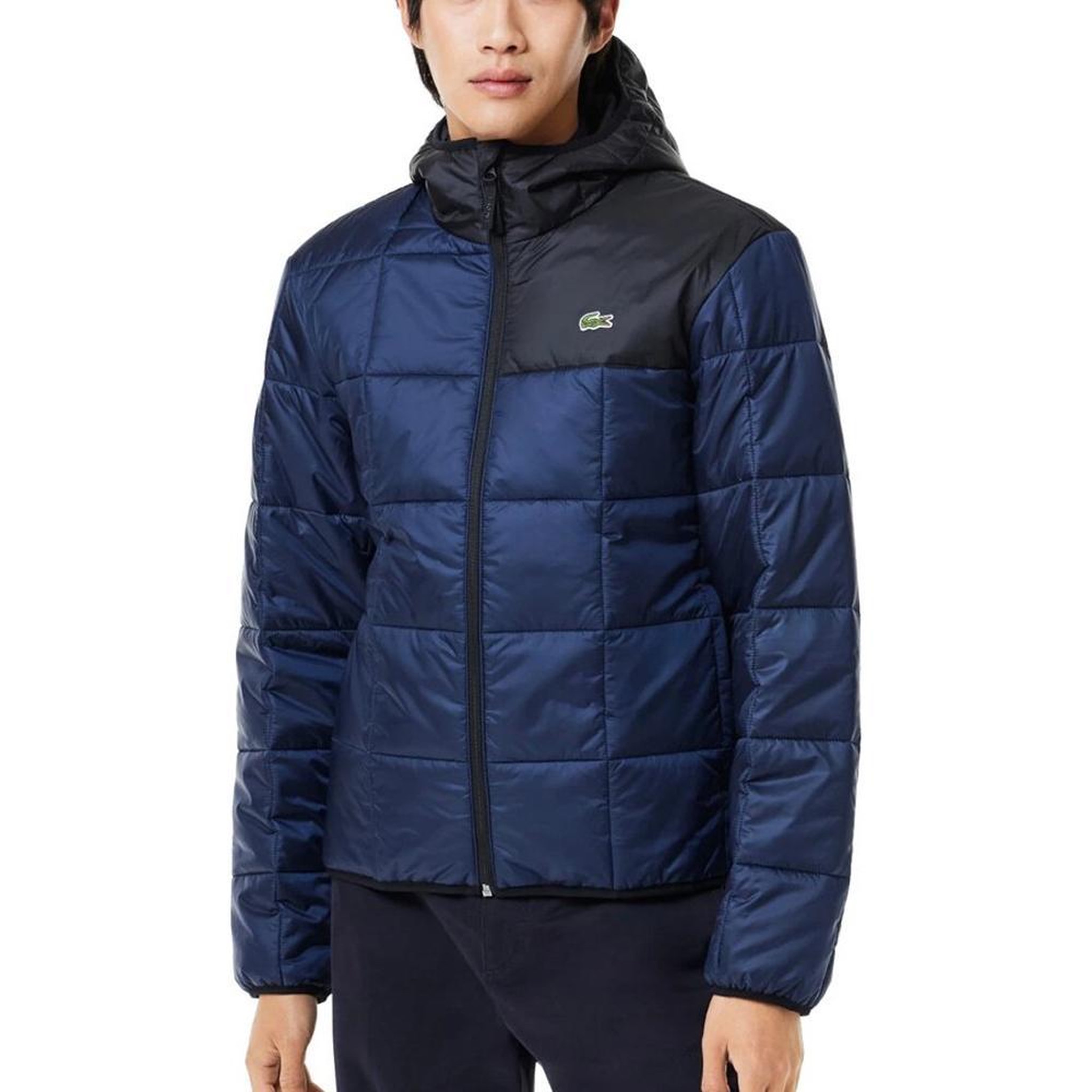Voir la diapositive 2 : Lacoste Doudoune marine homme lacoste bh1666