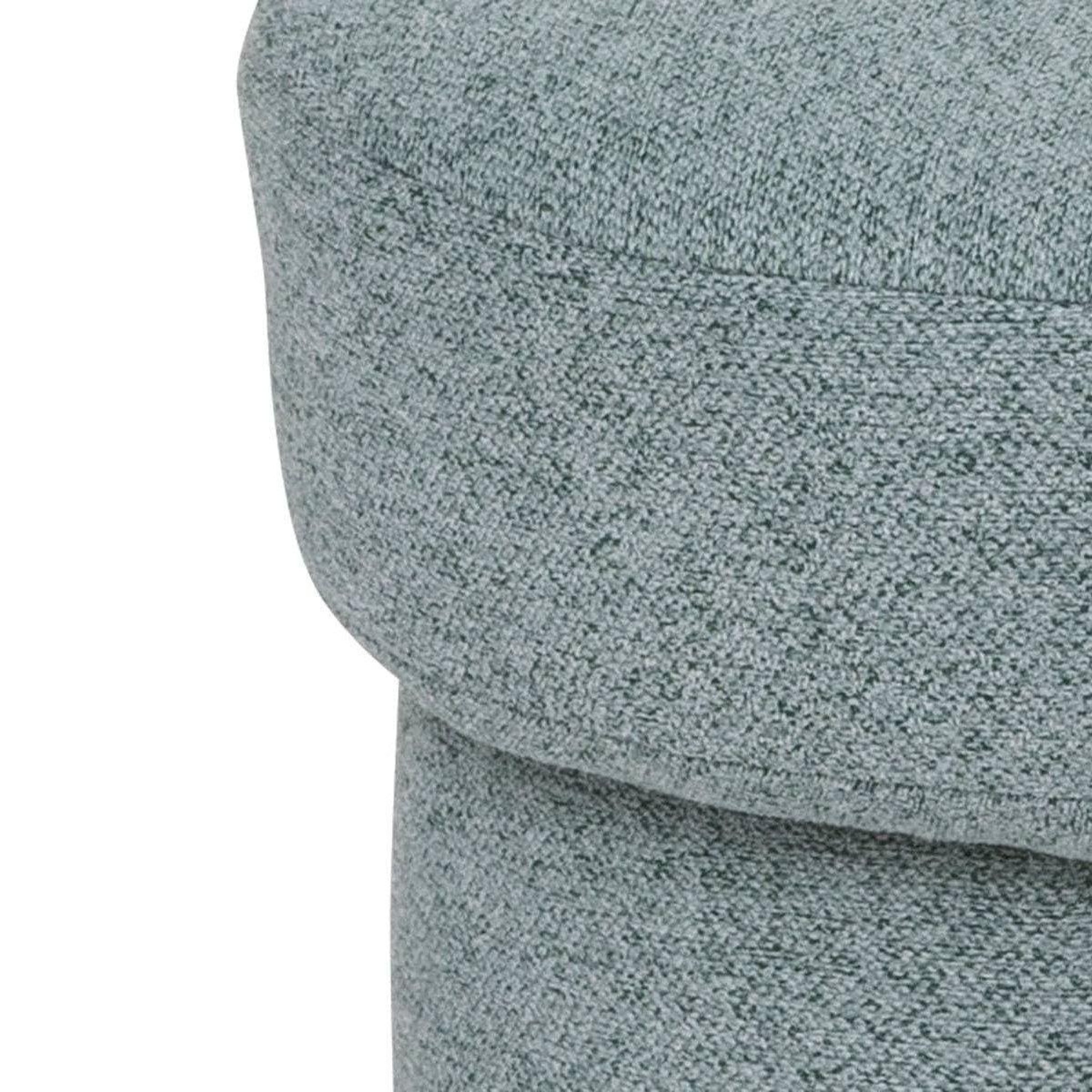 Voir la diapositive 2 : ATMOSPHERA Pouf design  tika  40cm vert céladon