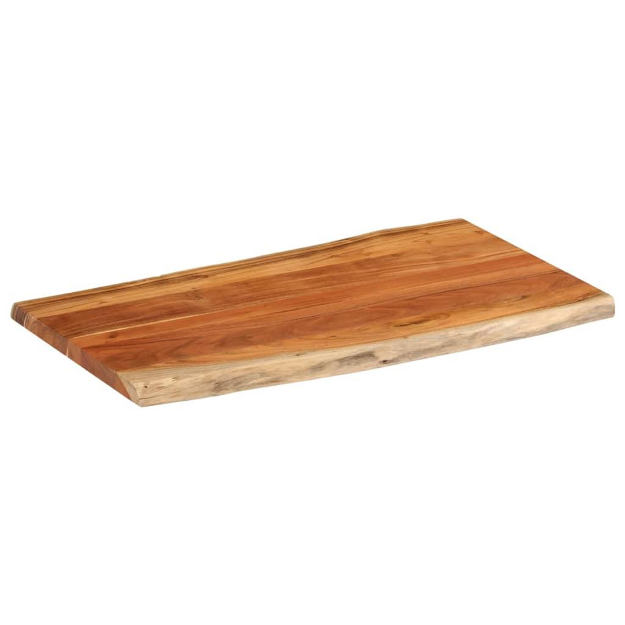 Voir la diapositive 2 : VIDAXL Dessus de table 100x60x2,5cm rectangulaire bois massif d'acacia