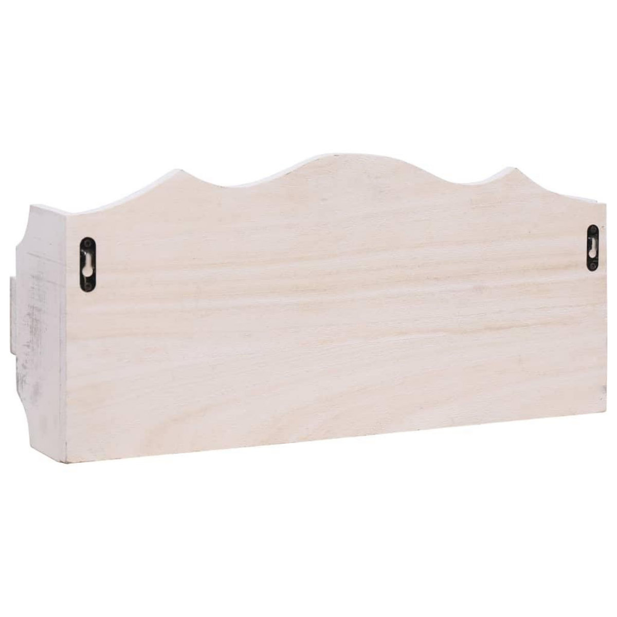 VIDAXL Porte-manteau mural Blanc 50x10x23 cm Bois