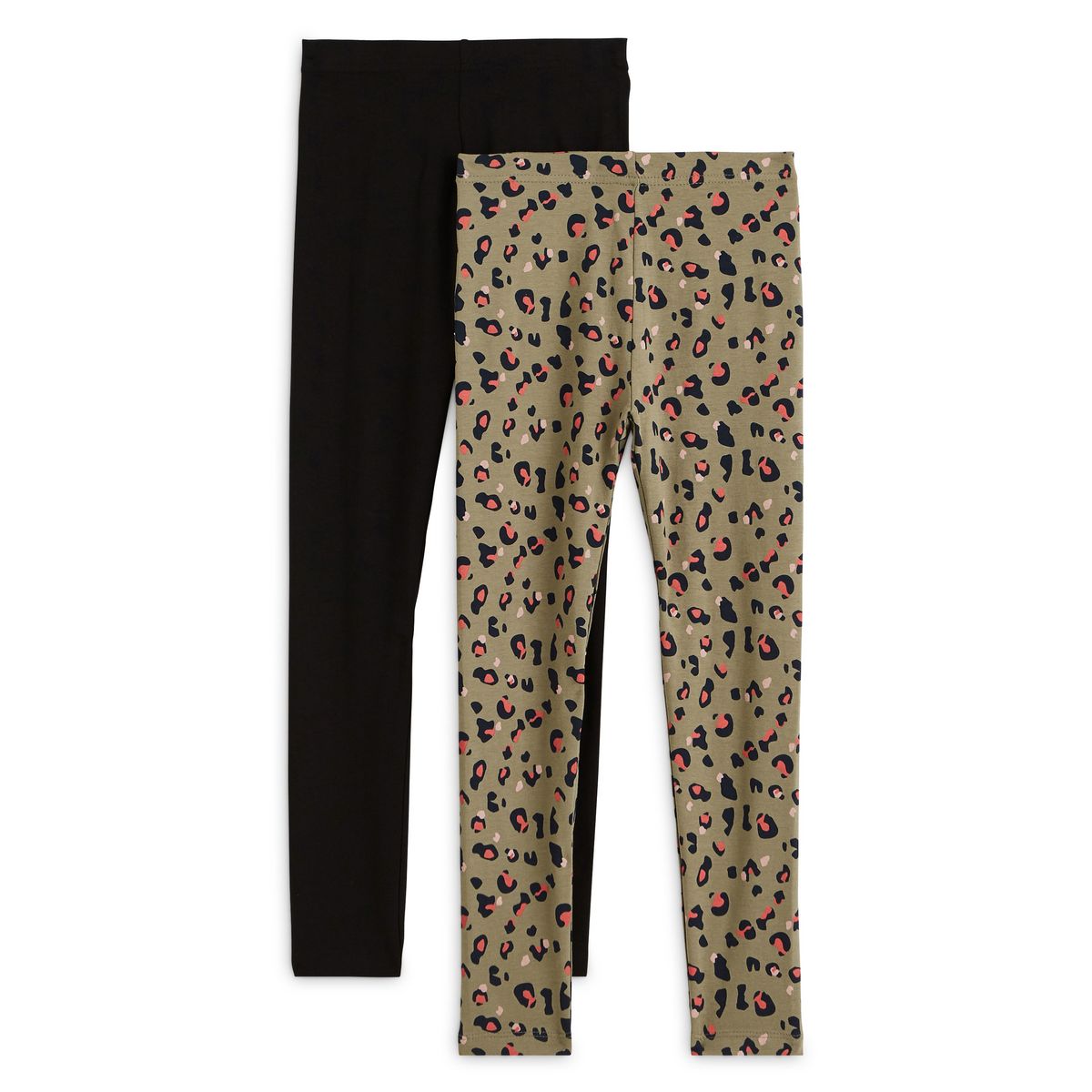 IN EXTENSO Lot de 2 leggings fille