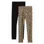 Voir la diapositive 2 : IN EXTENSO Lot de 2 leggings fille