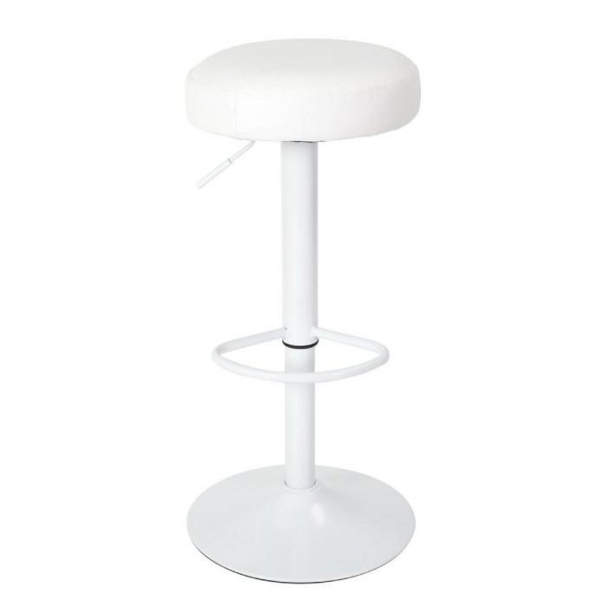Paris Prix Lot de 2 Tabourets de Bar  Mumford  63-83cm Blanc