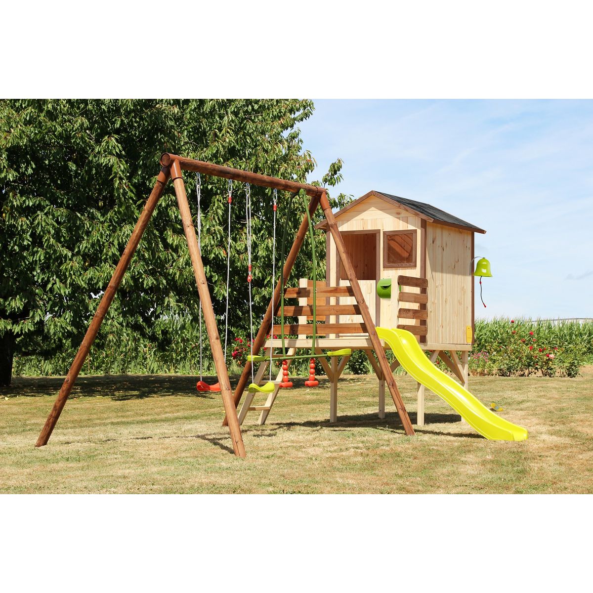 Soulet Aire de jeux en bois LYNDA