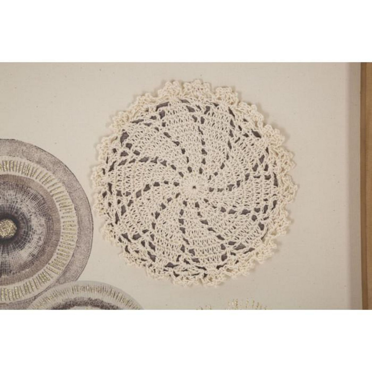 Paris Prix Tableau Imprimé Déco  Circly  45x60cm Marron