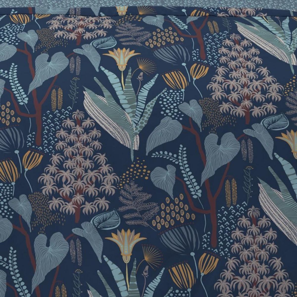 Dourev Housse de couette 240x220 CALAO + 2 taies matière Polaire