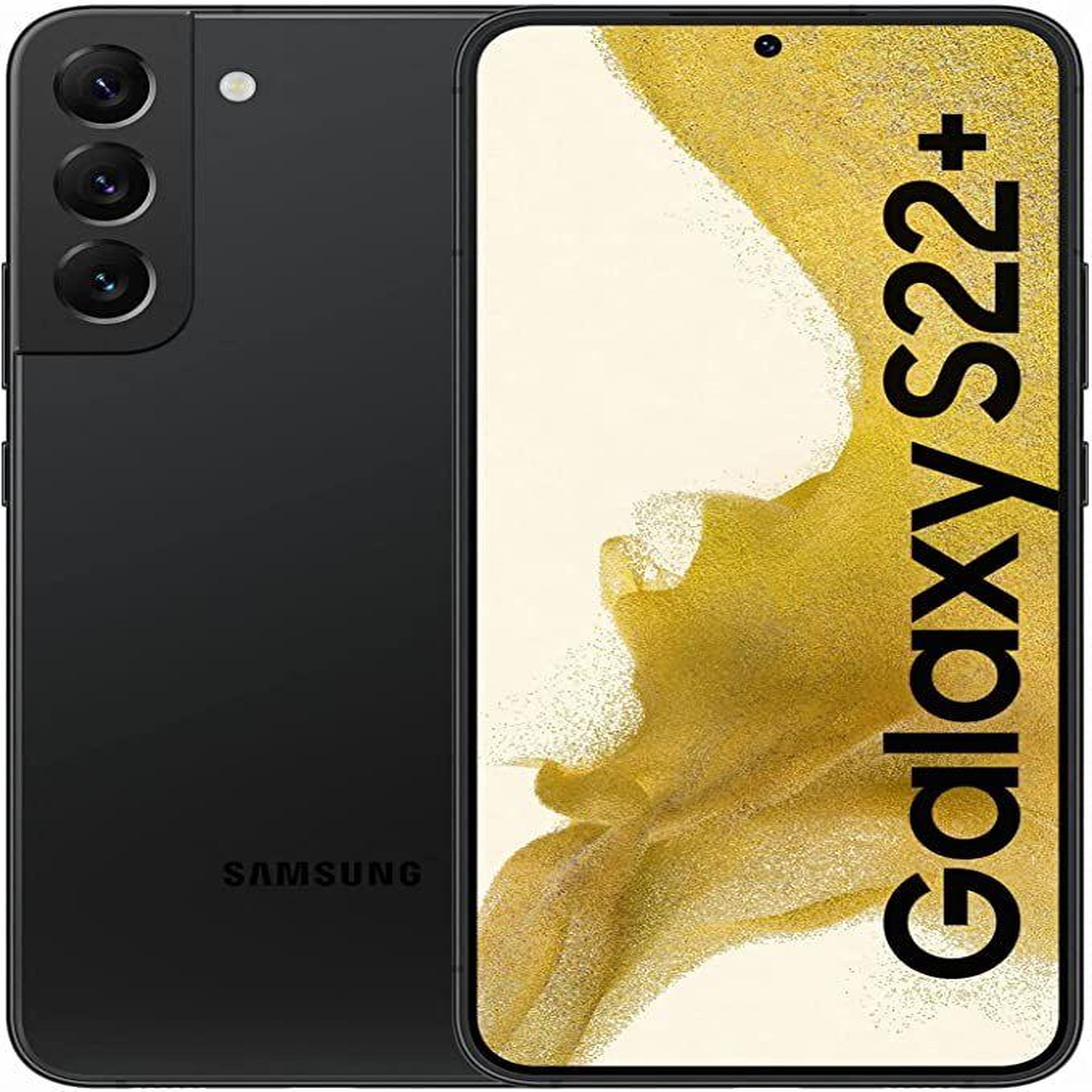 Voir la diapositive 1 : Samsung Galaxy S22+ (Dual Sim) Reconditionné 128 Go - Grade C - Noir