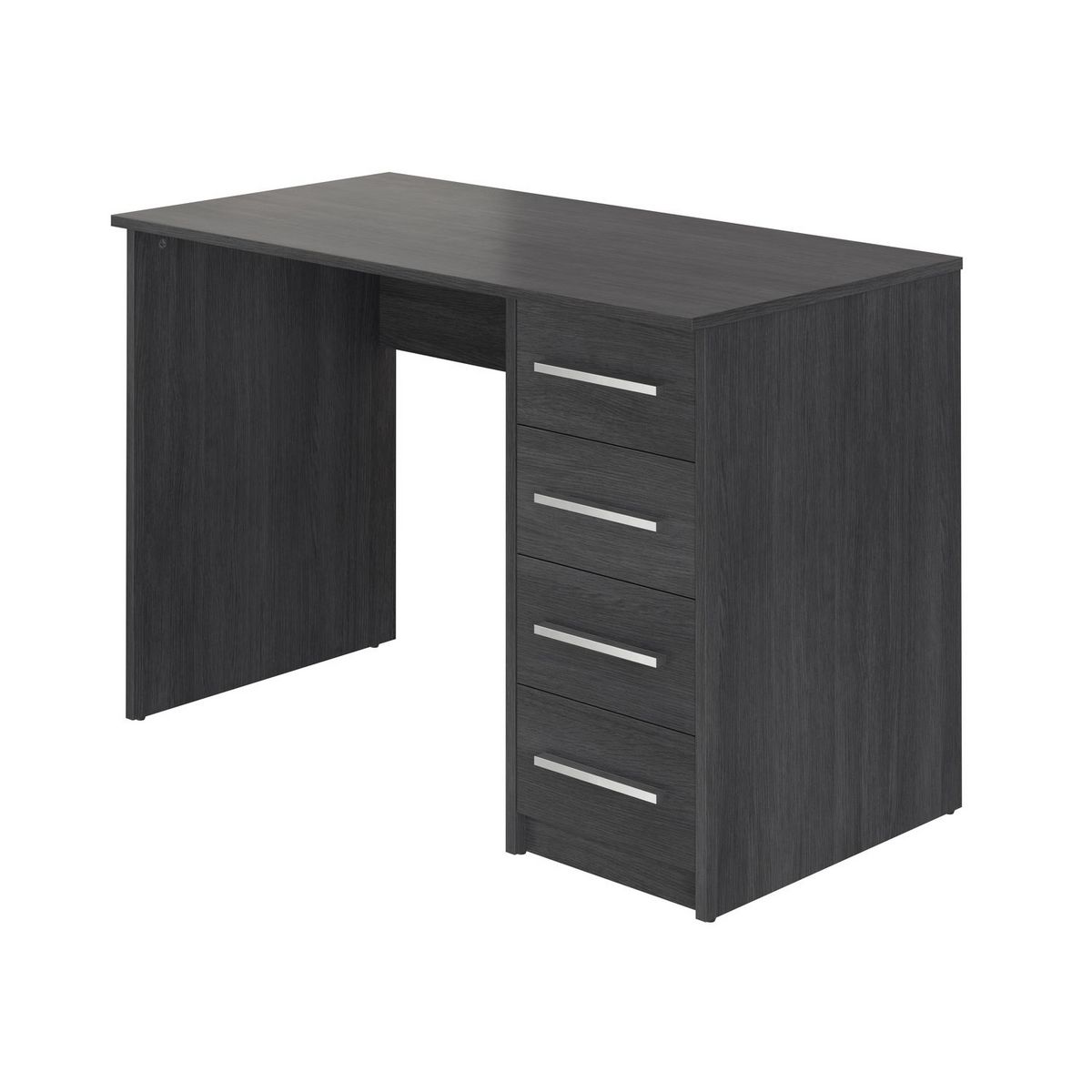 Bureau droit 4 tiroirs L110cm CARLOS