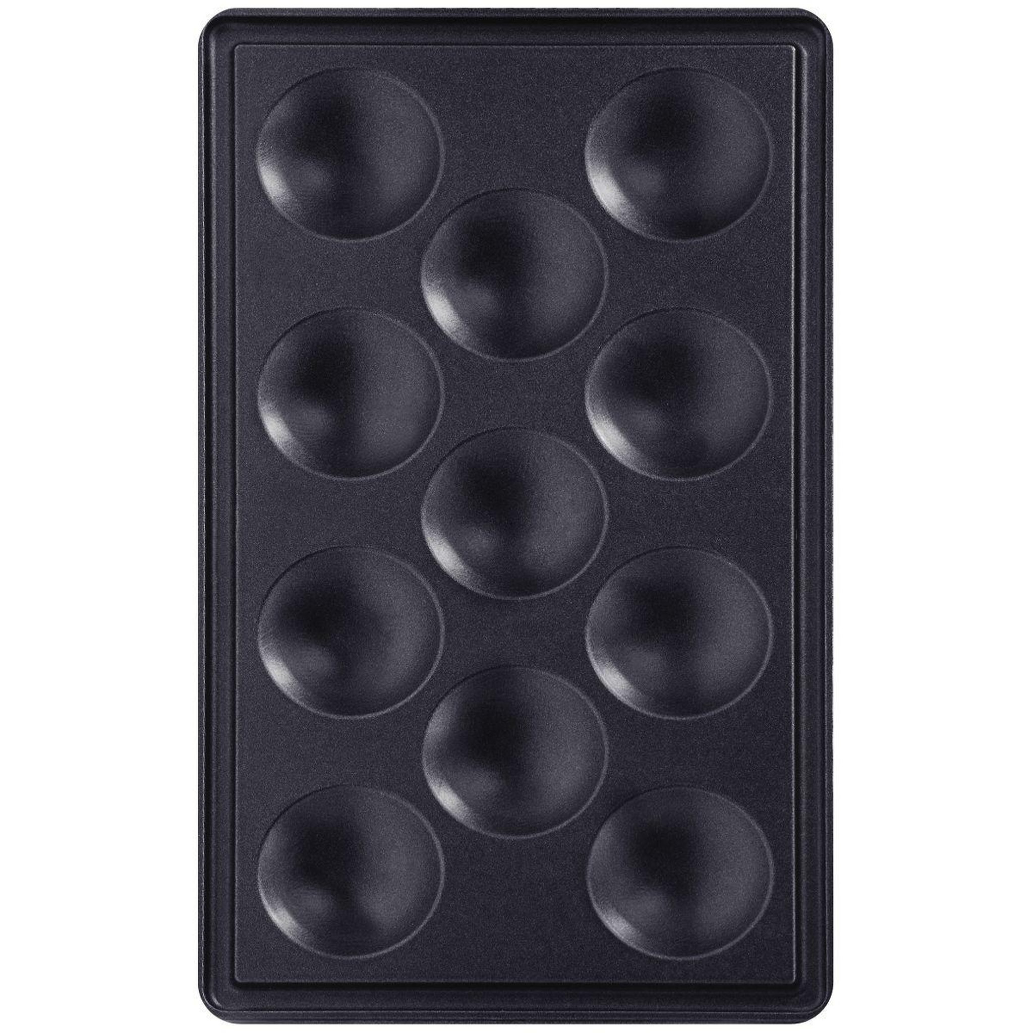 Voir la diapositive 2 : TEFAL Plaque XA801212 - mini bouchée snack collection