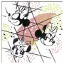 RAVENSBURGER Tableau Minnie Style / Disney Minnie Mouse - CreArt - Carré 20x20 cm