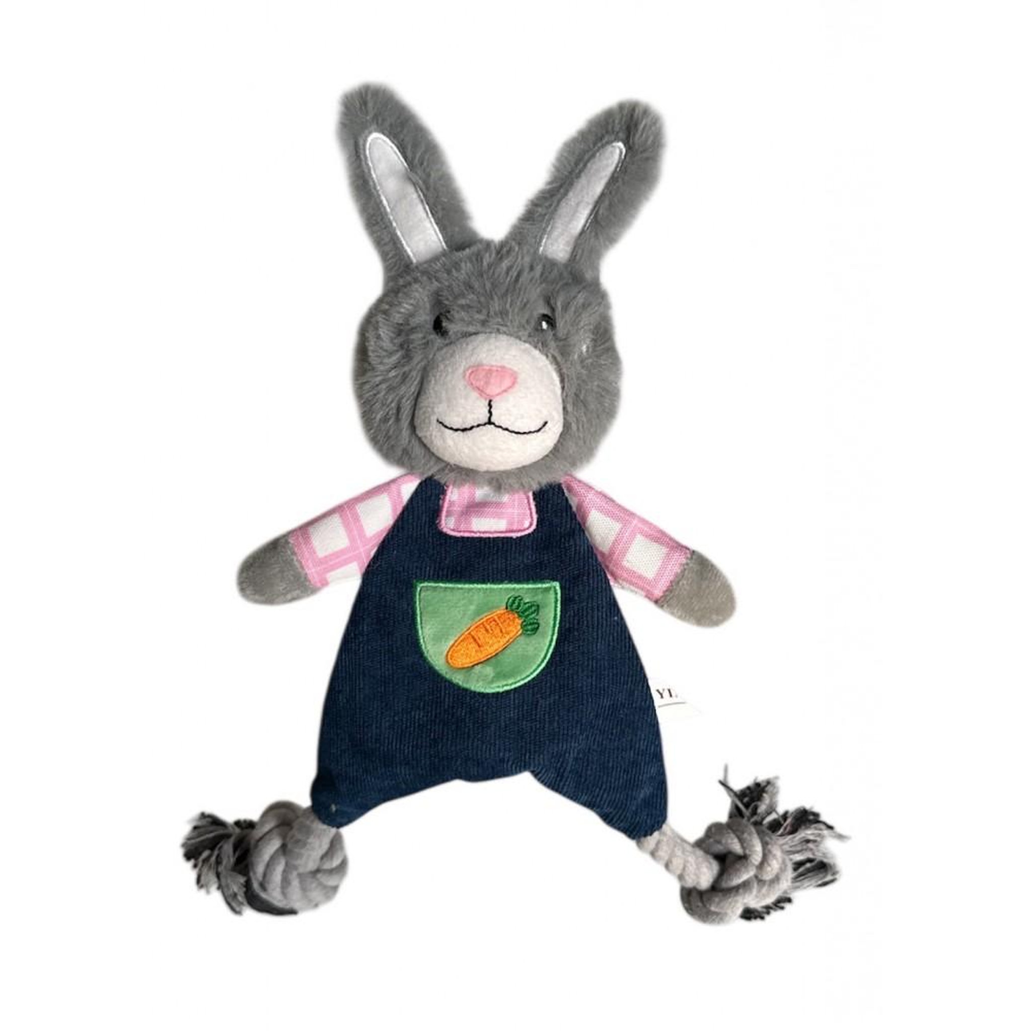 Voir la diapositive 1 : MON AMI LUKI Jouet chien corde peluche forme animaux - jeu, mastication et traction