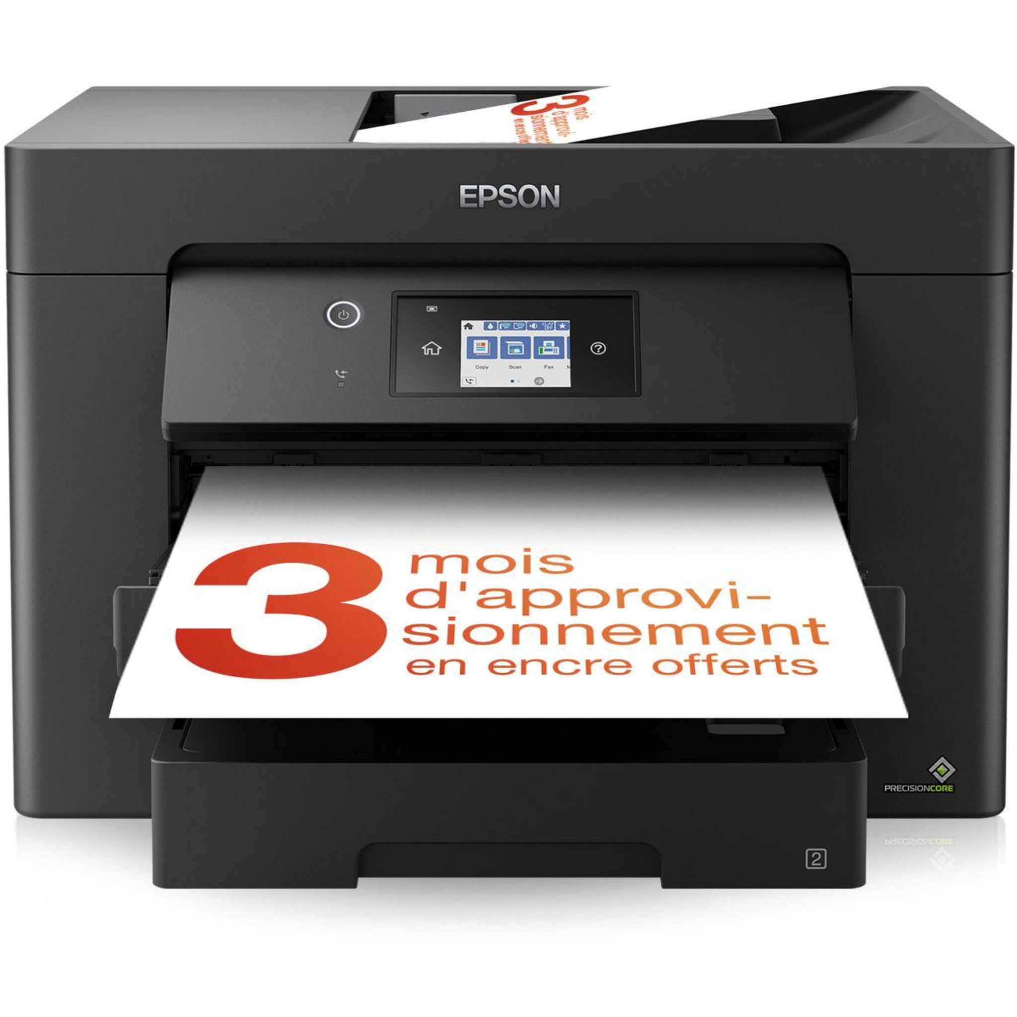 Voir la diapositive 1 : Epson Imprimante jet d'encre WorkForce WF-7835DTWF