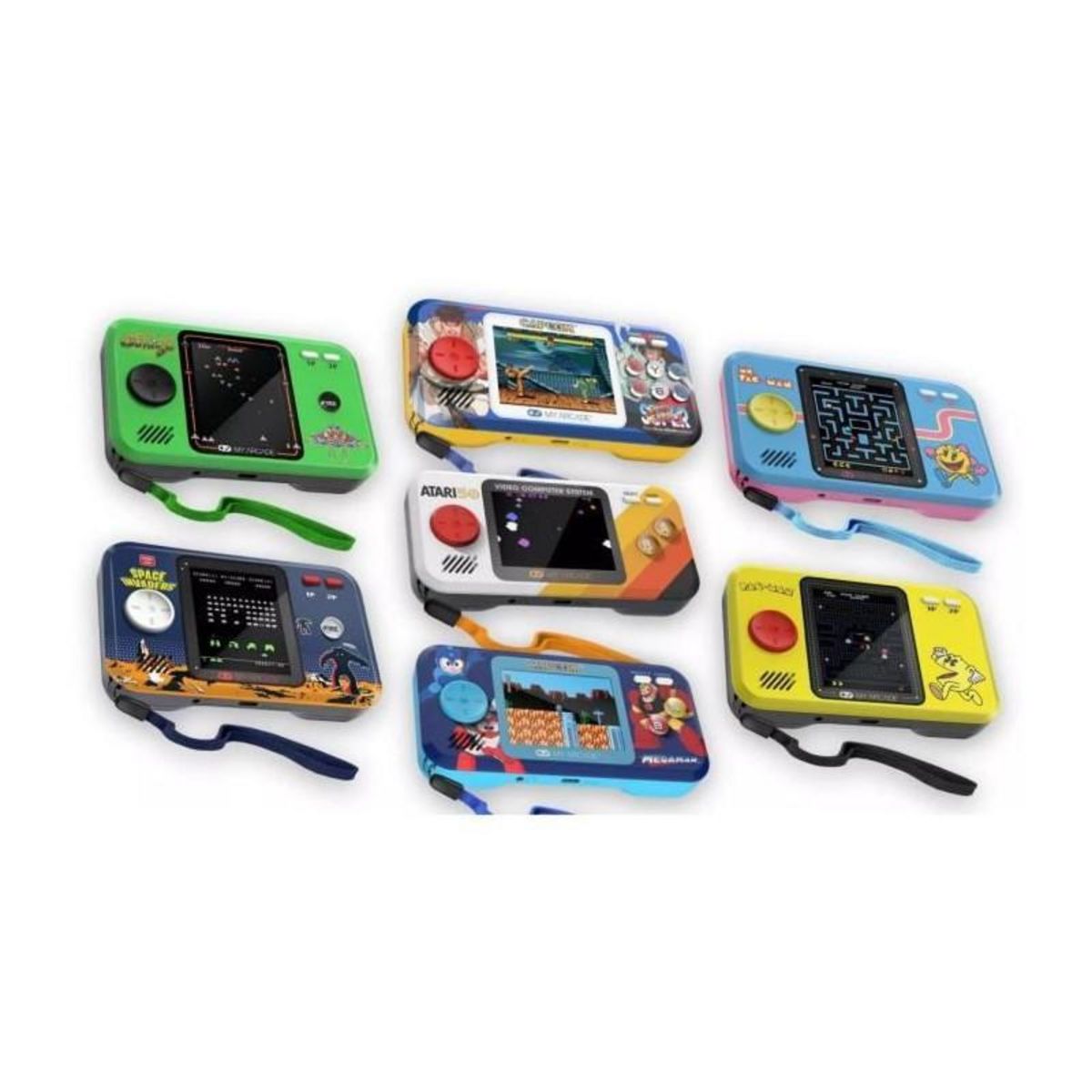 MY ARCADE Pocket Player PRO - Pac-Man - Jeu rétrogaming - Ecran 7cm Haute Résolution