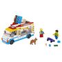 Voir la diapositive 2 : LEGO City 60253 - Le camion de la marchande de glaces, avec Skateur et Figurine Chien, Jouet pour Enfants dès 5 Ans