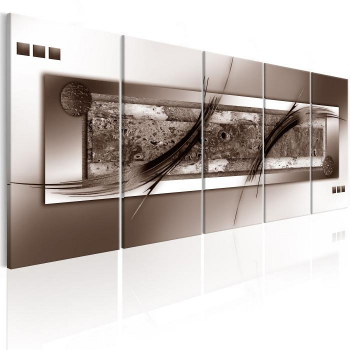 Paris Prix Tableau Imprimé  Brown Gradient