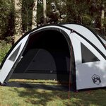 VIDAXL Tente de camping à dôme 4 personnes tissu occultant imperméable