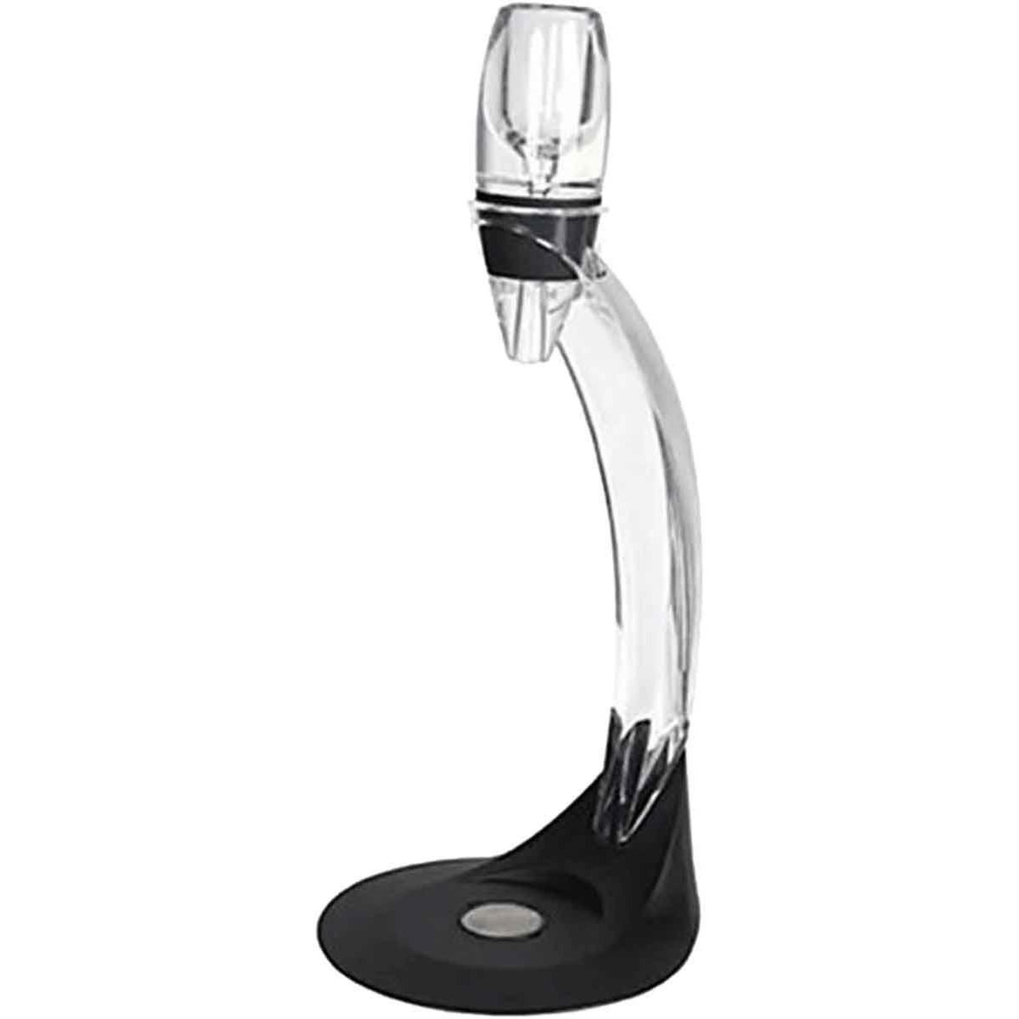 Voir la diapositive 2 : COOK CONCEPT Aérateur de vin  avec support  31cm noir