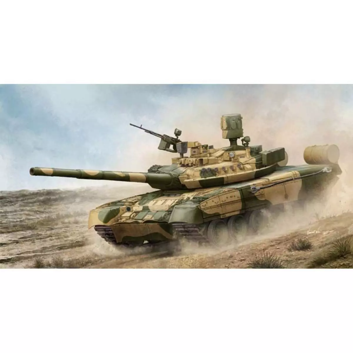 Trumpeter Maquette char : Char russe T-80UM-1 MBT