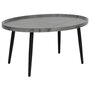 Voir la diapositive 1 : LISA DESIGN Helsinki - table basse - effet marbre - 80 cm